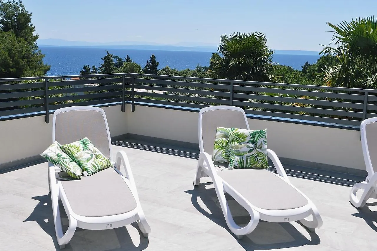 Apt3 - Villa Perla With Swimming Pool, Lovran - Opatija Apartament