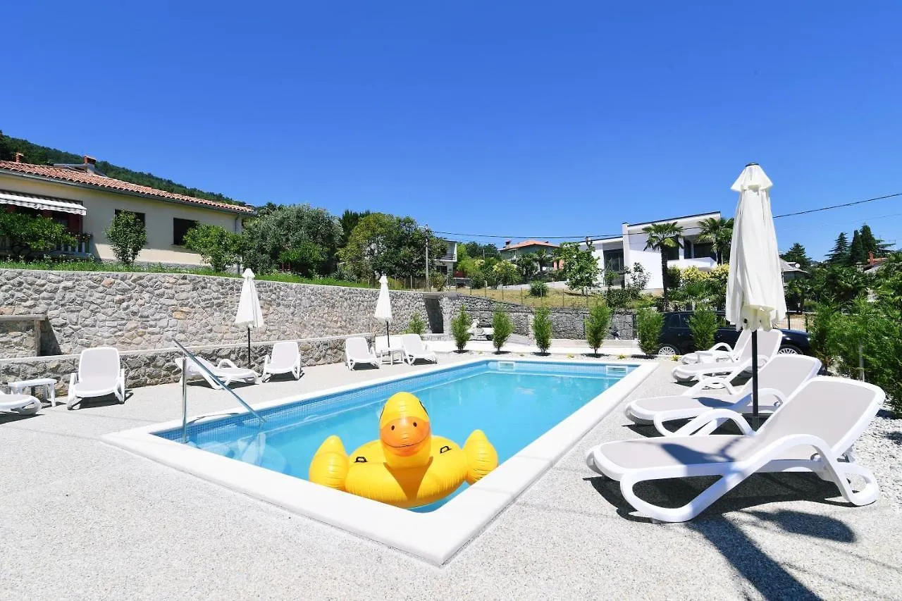 Apt3 - Villa Perla With Swimming Pool, Lovran - Opatija 0*,